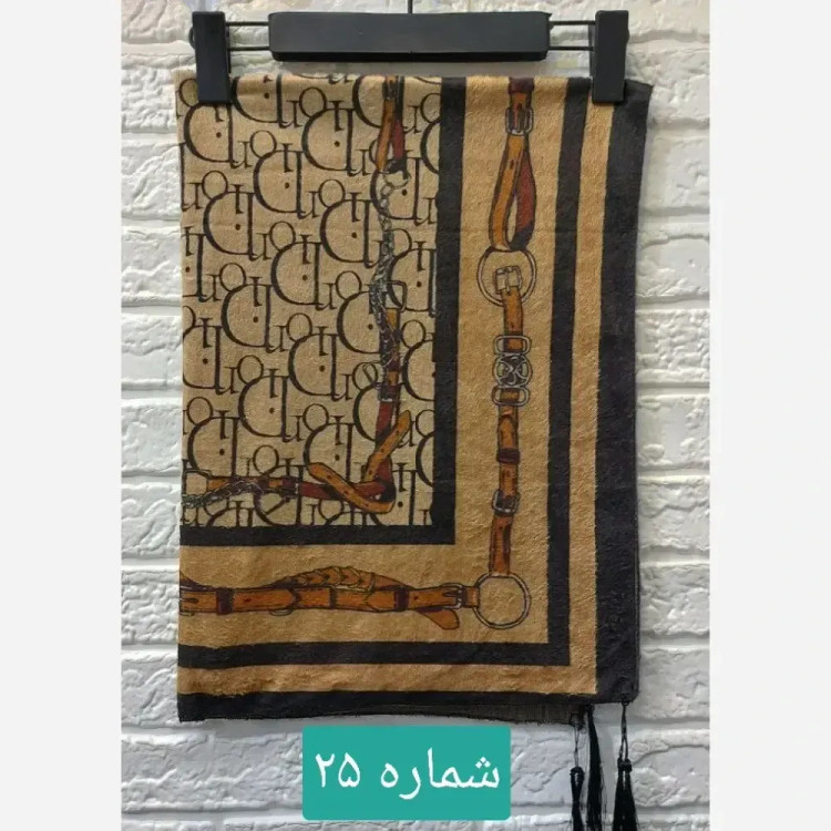 شال زنانه اسپرت نخ پنبه قواره بلند با ایستایی عالی