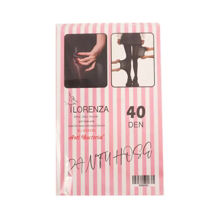 جوراب شلواری نخ 40 بادکنکی زنانه برند LORENZA سایز فری