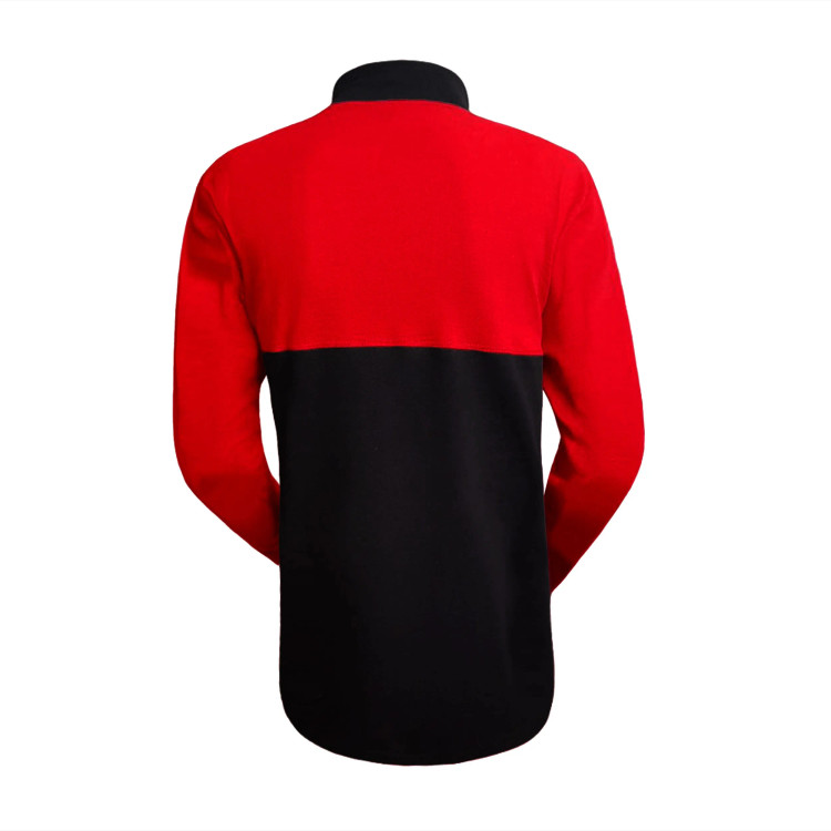ست تیشرت آستین بلند مردانه طرح ادیداس یقه ایستاده جودون و نخی قرمز مشکی سایز L XL XXL