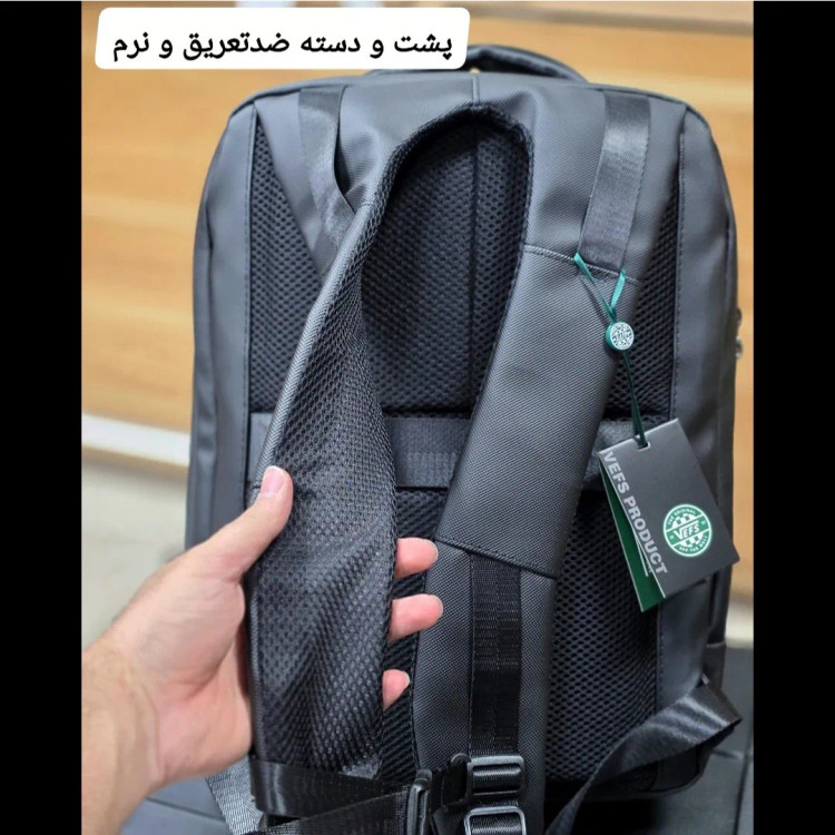 کوله پشتی دانشجویی و لپ تاپ قفل دار مناسب لپ تاپ تا 17.5 اینچ مردانه زنانه