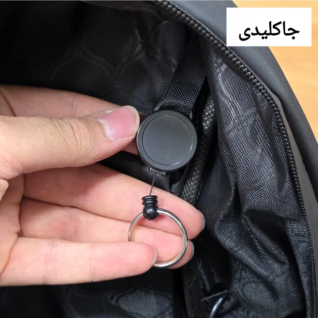 کوله پشتی لپ تاپ و دانشجویی قفل دار مناسب لپتاپ تا 17.5 اینچ