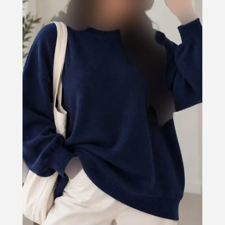 بلوز بافت زنانه نخ ترک ساده لش ضد حساسیت سایز 36 تا 50