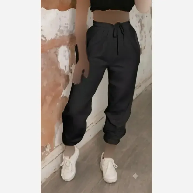 جاگر زنانه دورس توکرکی رنگ مشکی فری سایز