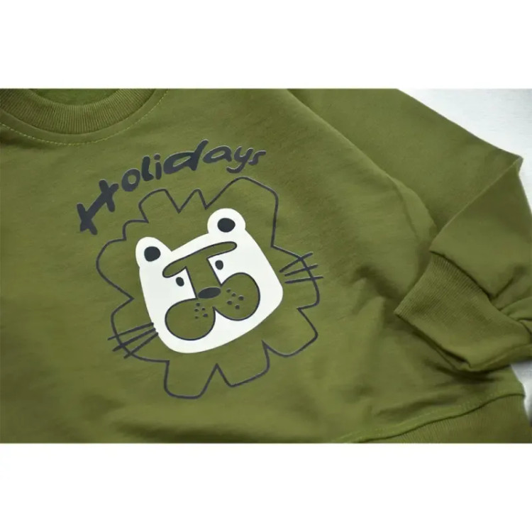 بلوز و شلوار پسرانه طرح شیر